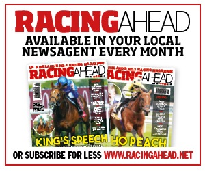 Racing Ahead magazine — available at newsagents or subscribe at racingahead.net